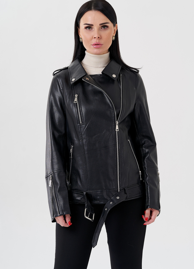 фото Женская косуха из эко кожи  модель № 24126