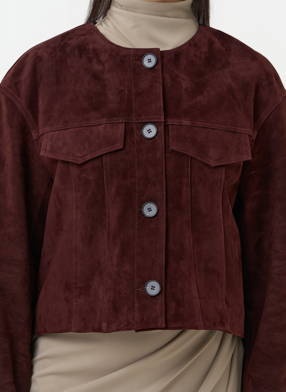 Куртка из натуральной замши 