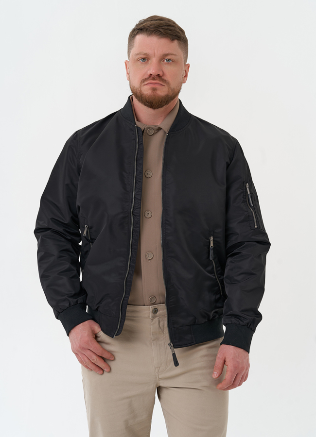 Мужская куртка бомбер модель № 30275 универмаг малина